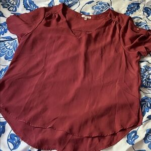 Live 4 Truth Rust Color Blouse Size L
